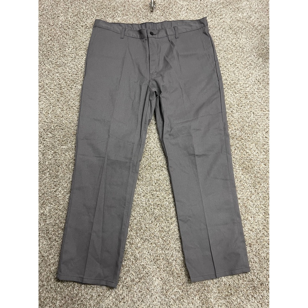 Dickies Genuine Mens Gray Straight Leg Work Pants 40x30